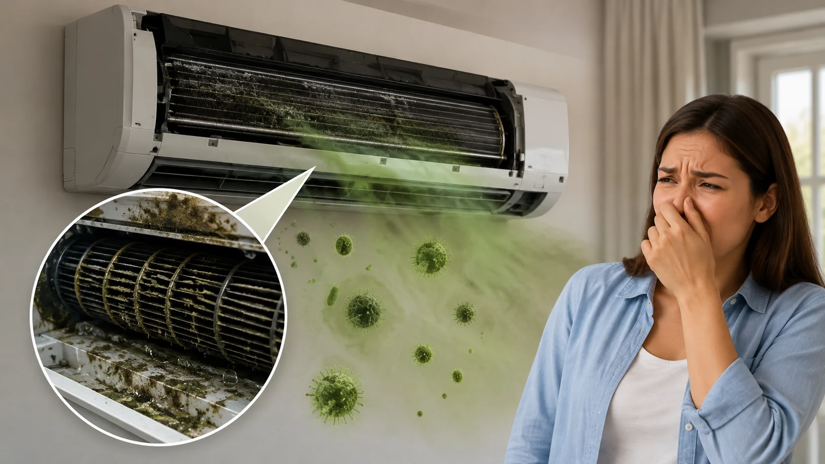 musty smell from air conditioning causes fixes and how to prevent it